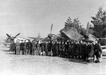 Polotniane Zavod, premier terrain de guerre du "Normandie"