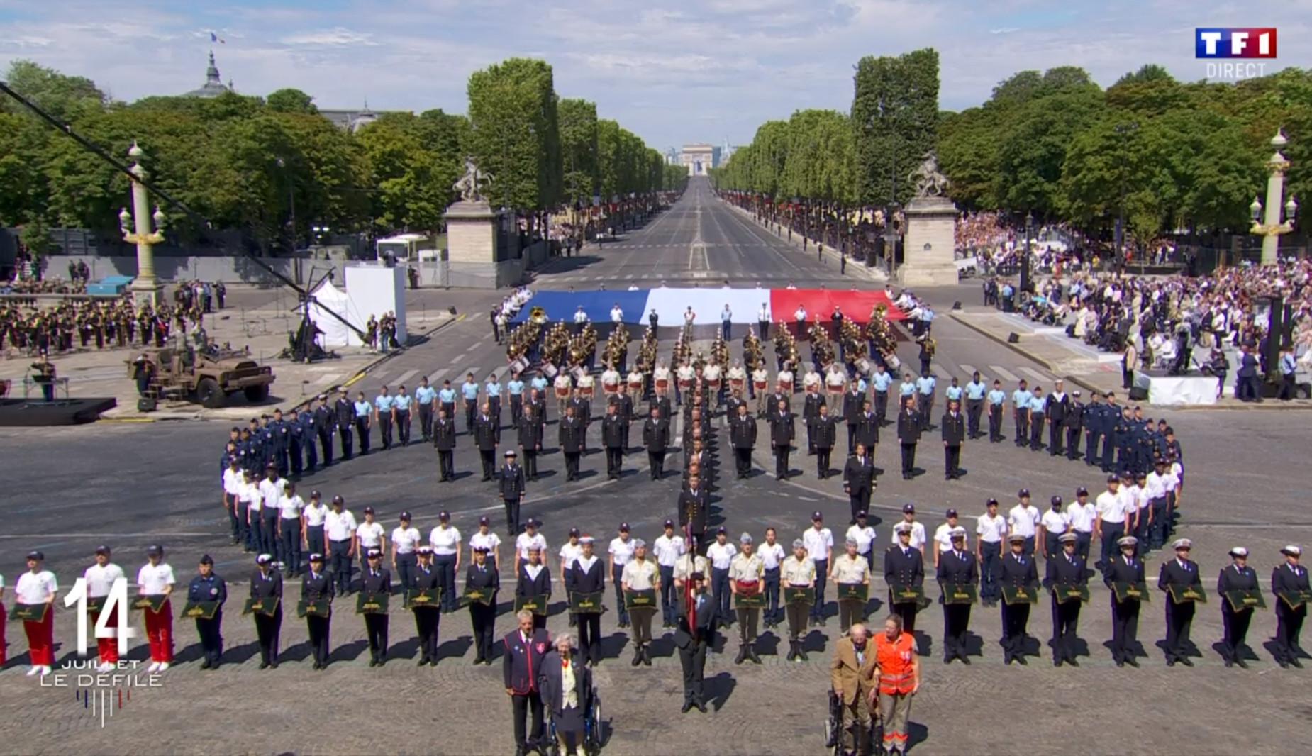 14 juillet: un défilé de «corps habillés» avec la police