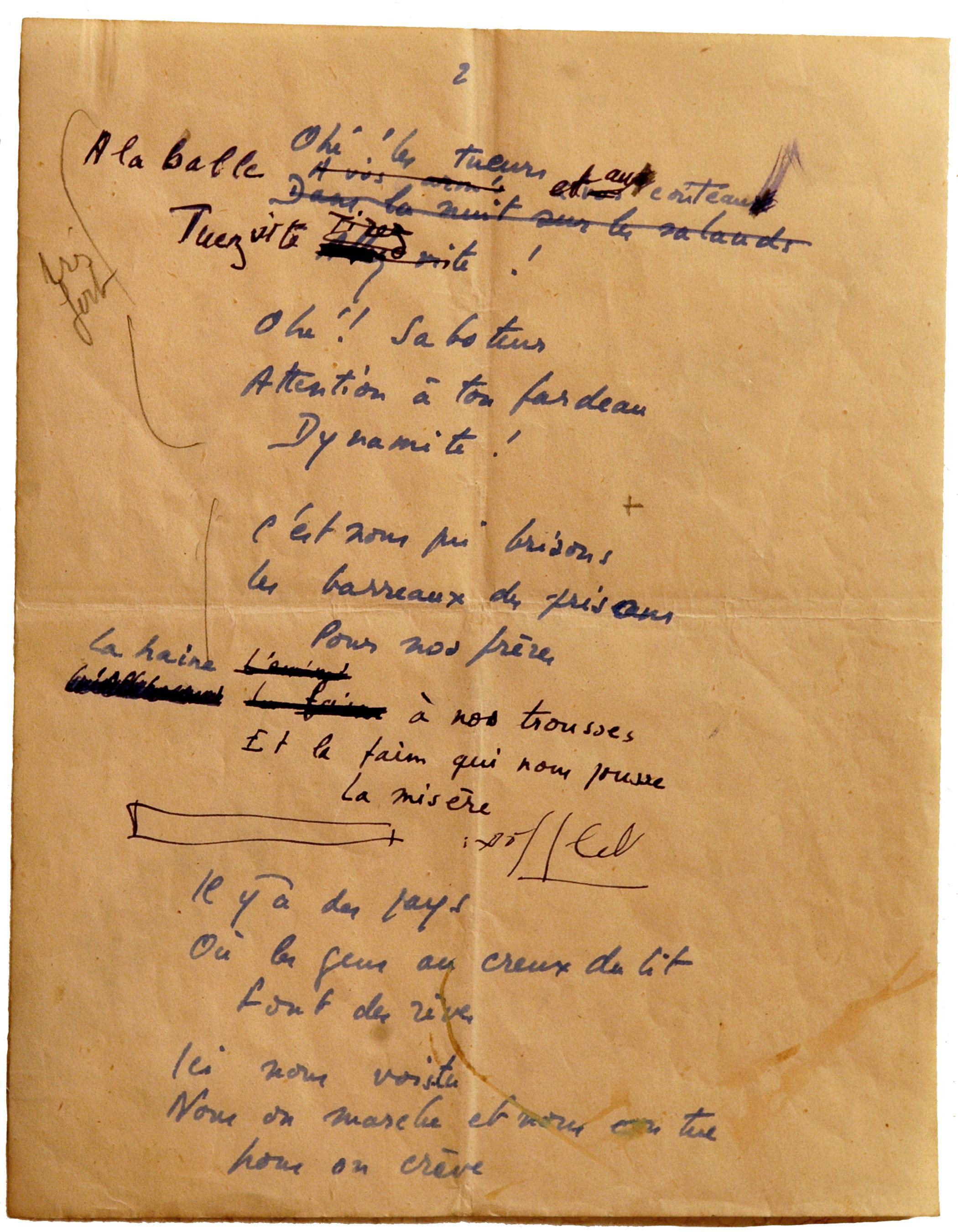 Qui A Ecrit Le Chant Des Partisans Le Chant des partisans, création et diffusion | L'Ordre de la